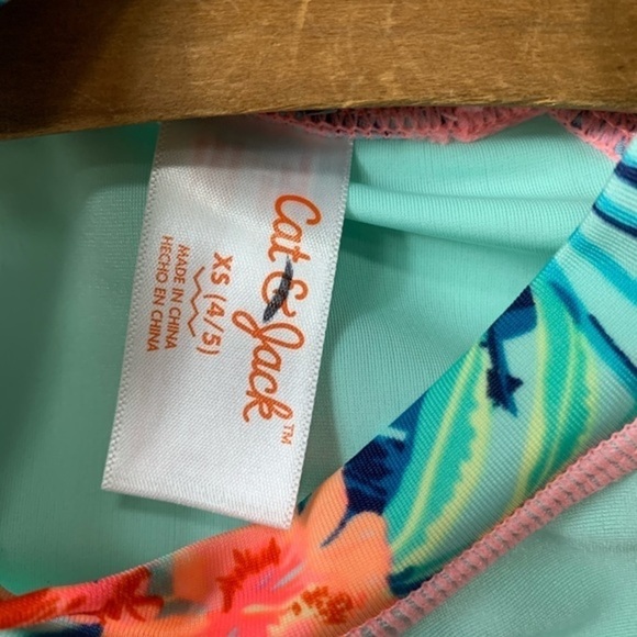 NWT Cat & Jack Aloha Rash Guard Top - Picture 4 of 5
